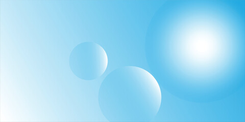 Abstract blue modern background with circle elements.