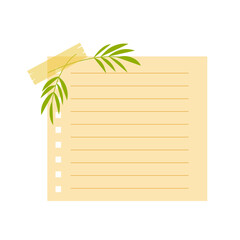 blank note paper