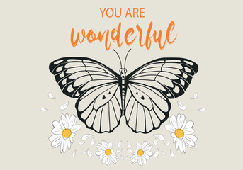 butterfly vector margarita mariposa stationery,mug,t shirt,phone case fashion slogan style spring summer sticker 