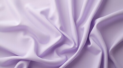 Obraz premium Elegant Draped Lavender Fabric