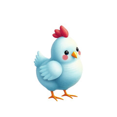 cute cartoon chicken