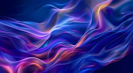 Obraz premium abstract background with colorful waves