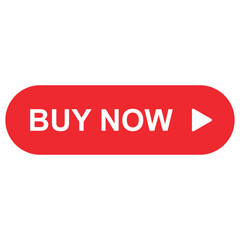 Buy Now Button with Icon - Isolated on White Background