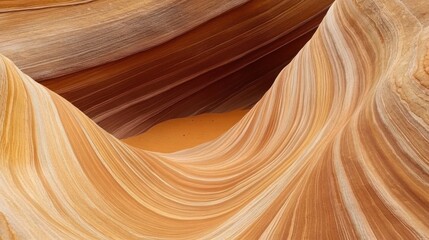 Arizona Sandstone Swirls Natural Formation