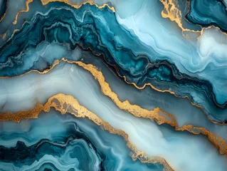abstract background, creative texture of white marble with gold veins, artistic paint marbling, glittered. delicate colors. Generative Ai