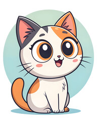 Fototapeta premium cat icon