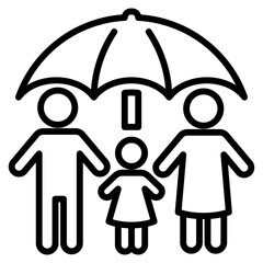 family insurance single icon