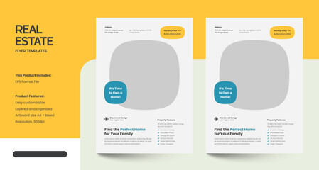Real Estate Flyer Design Template