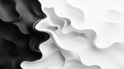 High-contrast black and white abstract background
