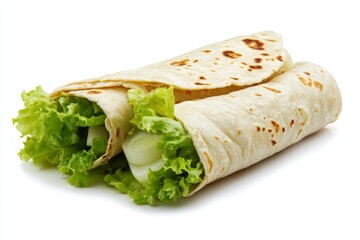 wheat roti roll green vegetables