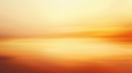 Obraz premium Golden Hour Sunset: A Serene Seascape