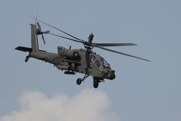 Fototapeta premium military helicopter in flight