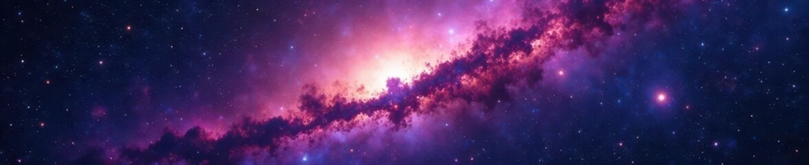 Vast, star-studded cosmic expanse, glittering nebulae , constellation, mystery, milky way