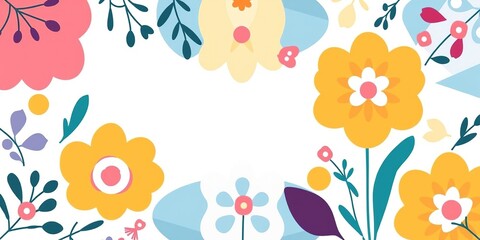 Eco-Chic Mother's Day Illustrations with Patterns