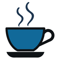 This is a tea cup vector design with illustration.cup icon,vector cup,