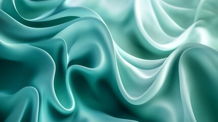 Obraz premium Abstract green graphic polygon texture with copy space for your design, advertise and banner concept