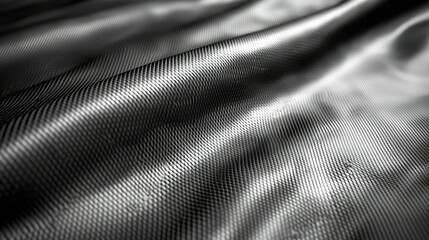 Naklejka premium Sleek Carbon Fiber Weave: Abstract Texture Background. 