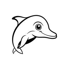 Obraz premium dolphin vector illustration