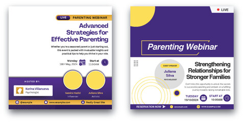 Parenting Webinar Series: Advanced Strategies & Stronger Family Relationships