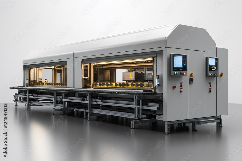 Aufkleber advanced industrial machine for automated production
