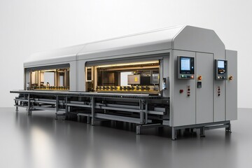 Advanced industrial machine for automated production