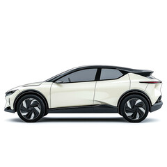 Obraz premium Sleek Electric SUV Concept: A Glimpse into the Future of Automotive Design