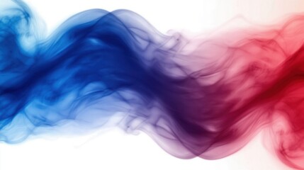 Obraz premium Red and blue smoke background