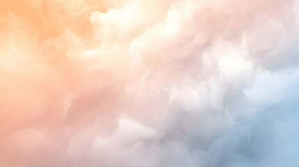 Pastel cloudscape, dreamy sky, background, design