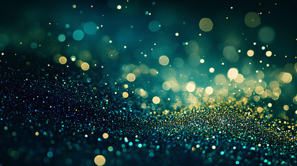 Black dark blue green emerald petrol teal lime yellow white abstract background. Color gradient ombre blend. Line stripe. Bright light flash glow glitter neon metallic. Noise grain mesh