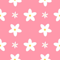 Set of flowers. Abstract origami flowers icons background. Pattern doodle flat style for banners, wallpaper, posters, websites, online shopping. Vector illustration design and creative idea ,eps 10.