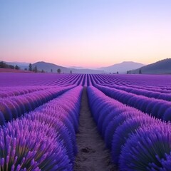 Fototapeta premium lavender field provence france