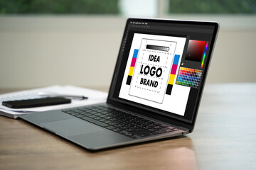 create a logo design for a brandColor swatch samples, Illustrator Graphic designer