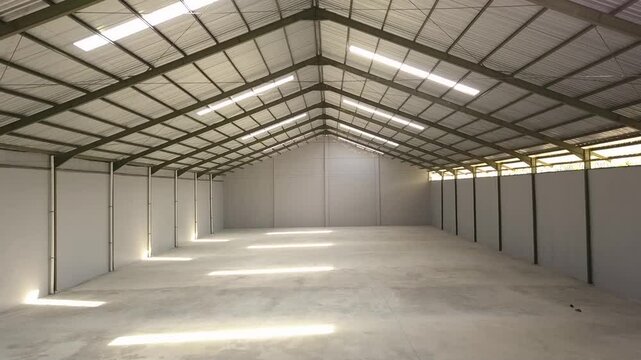 An empty room for storage