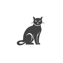 Cat vector design with a white background