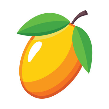 recommend clip art: Mango fruit vector illustration