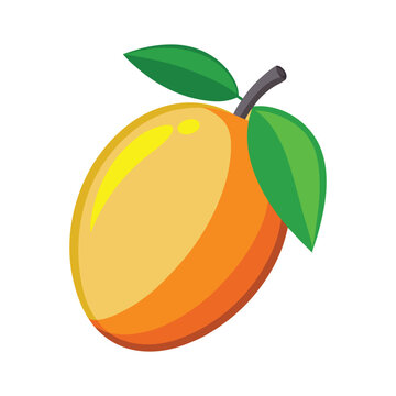 recommend clip art: Mango fruit vector illustration