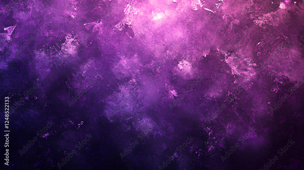 Wall mural captivating glowing purple gradient background with a subtle grainy texture, perfect for a modern to