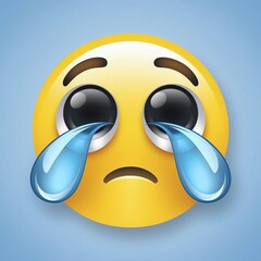 Trauriger Emoji