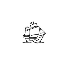 A Simple Boat Icon