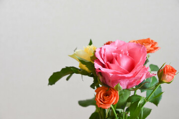 カラフルな花束