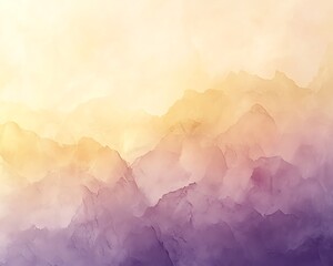 Pastel-themed background featuring a hazy, soft-focus gradient of peach, lavender, and buttercream yellow for a soothing effect