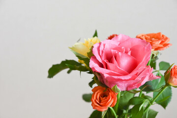 カラフルな花束