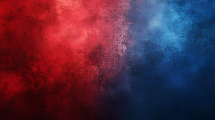 Obraz premium Combining red and blue to produce a grainy gradient and abstract textured backdrop 