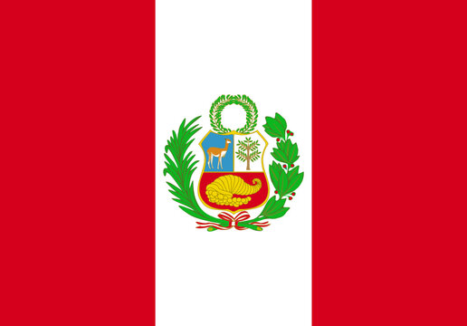 peru flag illustrator national