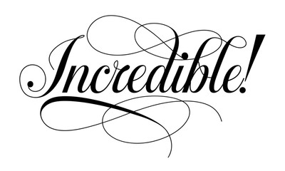 Incredible  Appreciation quotes Calligraphy & Stylish Script Typography Lettering 