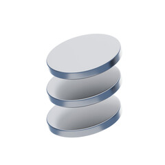 3d Metal Abstract Shape