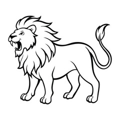 lion vector illustration
