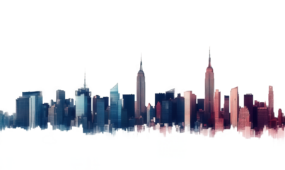 High rise buildings in the city