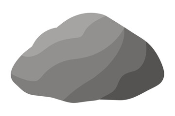 Boulder Cartoon Rock Icon Natural Element Illustrations for Creative Designs