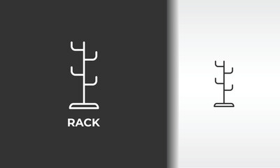 Rack Vector, Icon Or Logo Sign Isolated Symbol Illustration